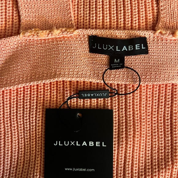 JLUX LABEL PEACH NICOLE RIBBED SET *SOLD OUT* - Picture 8 of 9